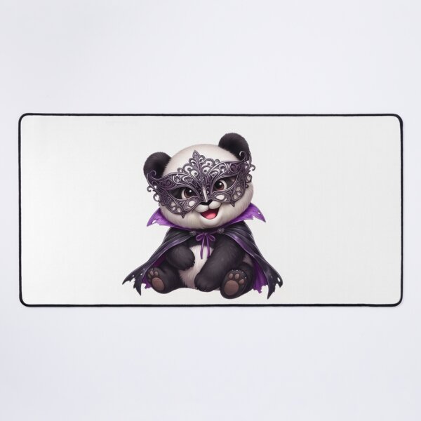 Item preview, Cute Spooky Panda Vampire Masquerade Goth Sticker designed and sold by EnginerdStudio.