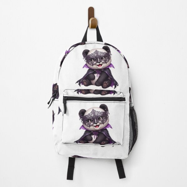 Item preview, Cute Spooky Panda Vampire Masquerade Goth Sticker designed and sold by EnginerdStudio.