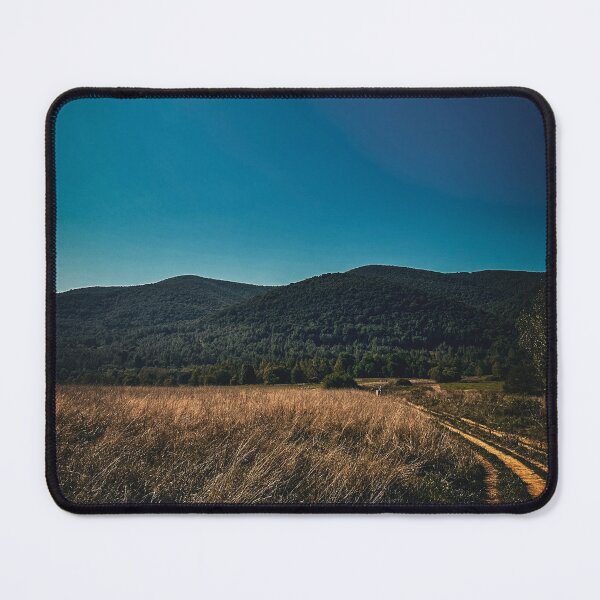 Item preview, Mountain Trail Country Road Wild Meadow Landscape Photography designed and sold by wildsilencee.