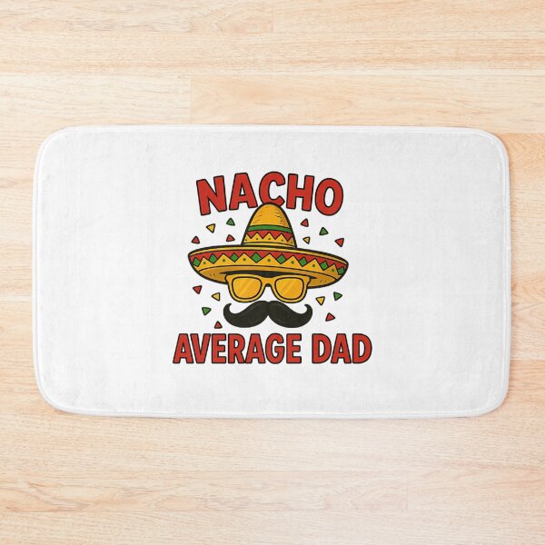 Item preview, Nacho Average Dad Funny Cinco De Mayo Mexican Sombrero Men designed and sold by tamimrhinehart.