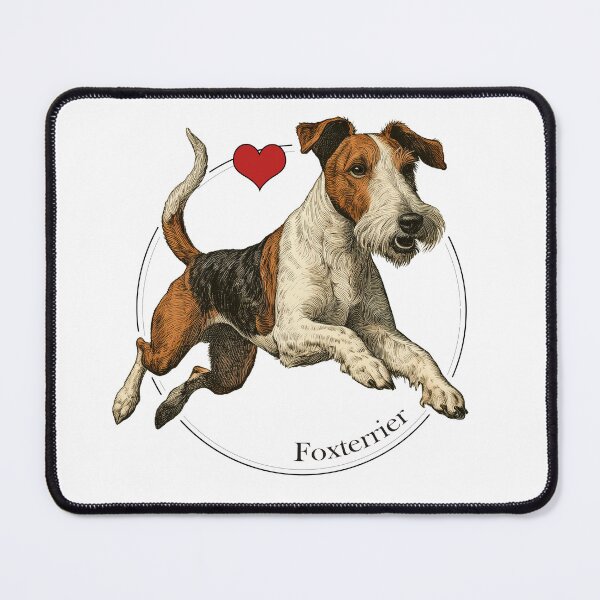 Item preview, Wire Fox Terrier: Edwardian Vermin Executioner Art Print designed and sold by FreiherrPK.