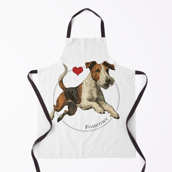 Item preview, Wire Fox Terrier: Edwardian Vermin Executioner Art Print designed and sold by FreiherrPK.