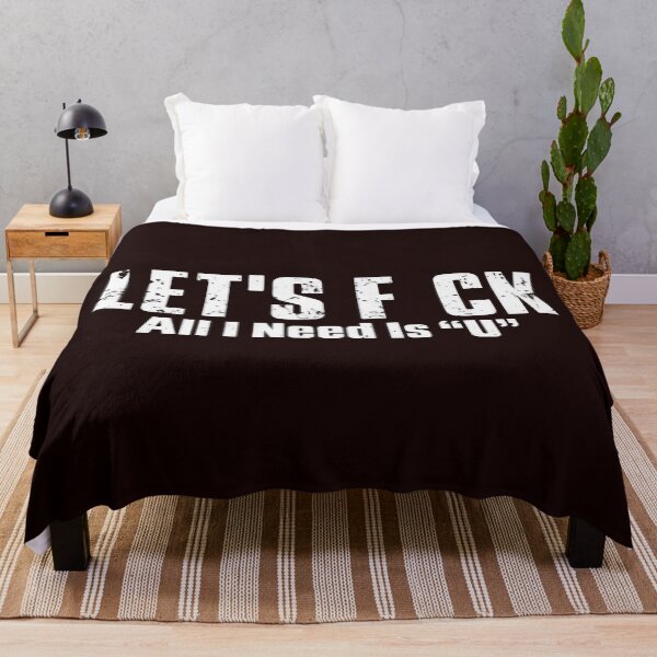 Item preview, Let's F CK All I Need Is U Funny Suggestive Wordplay Pun designed and sold by DYALEEZ-XCR.