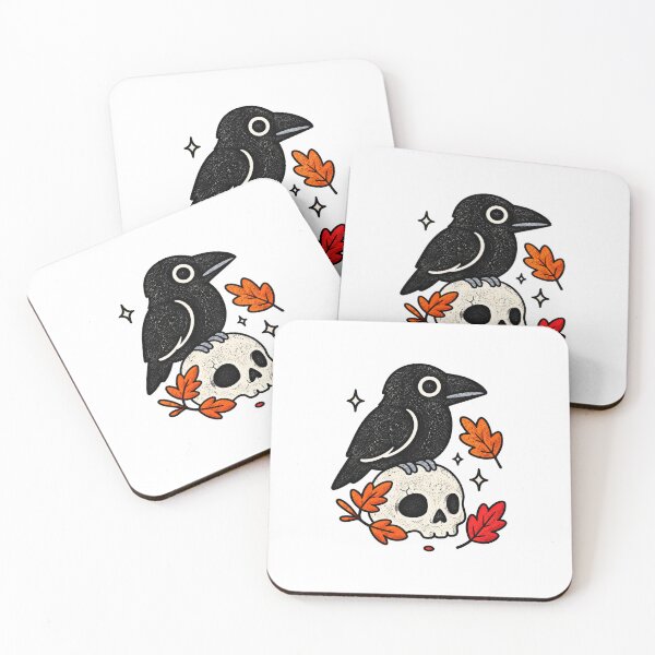 Item preview, Crow and Skull designed and sold by ArunikaVelora.