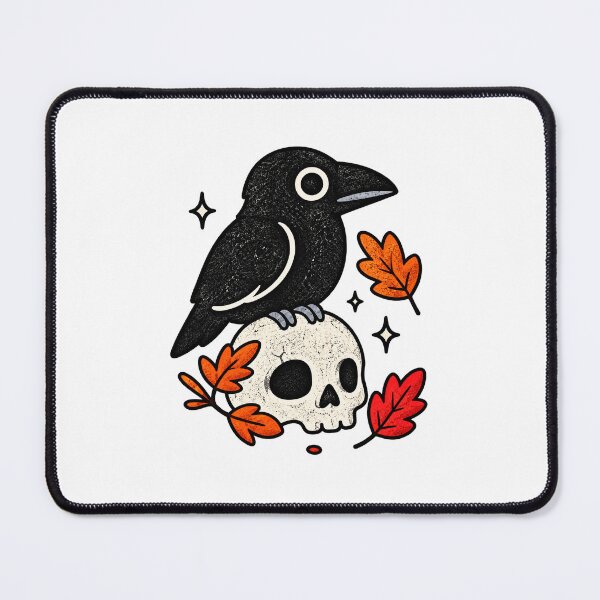 Item preview, Crow and Skull designed and sold by ArunikaVelora.