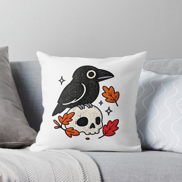 Item preview, Crow and Skull designed and sold by ArunikaVelora.