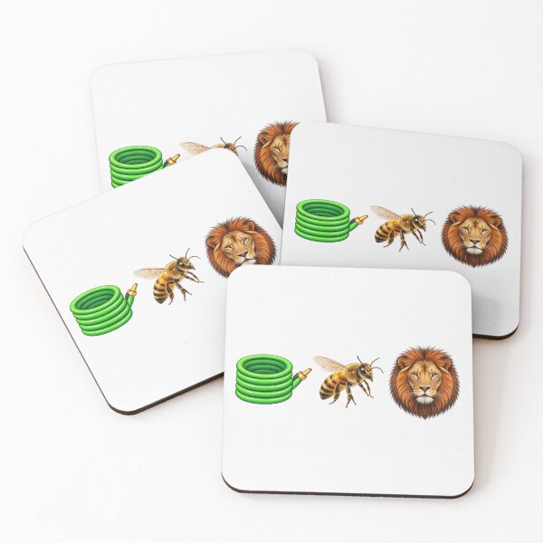 Item preview, Hose Bee Lion Funny Hozier Visual Pun Graphic designed and sold by DYALEEZ-XCR.
