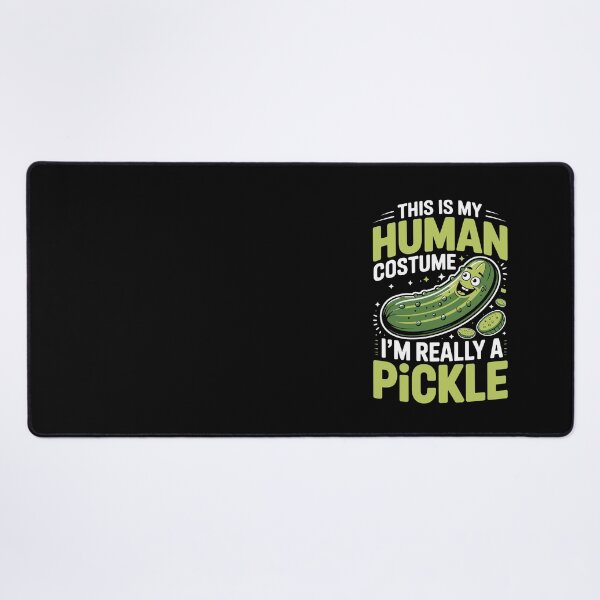 Item preview, THIS IS MY HUMAN COSTUME I'M REALLY A PICKLE designed and sold by jkrphoto.