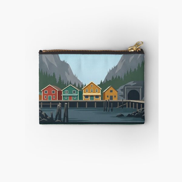 Item preview, Whittier Alaska Prince William Sound Gateway Travel Sticker designed and sold by DetourDgn.