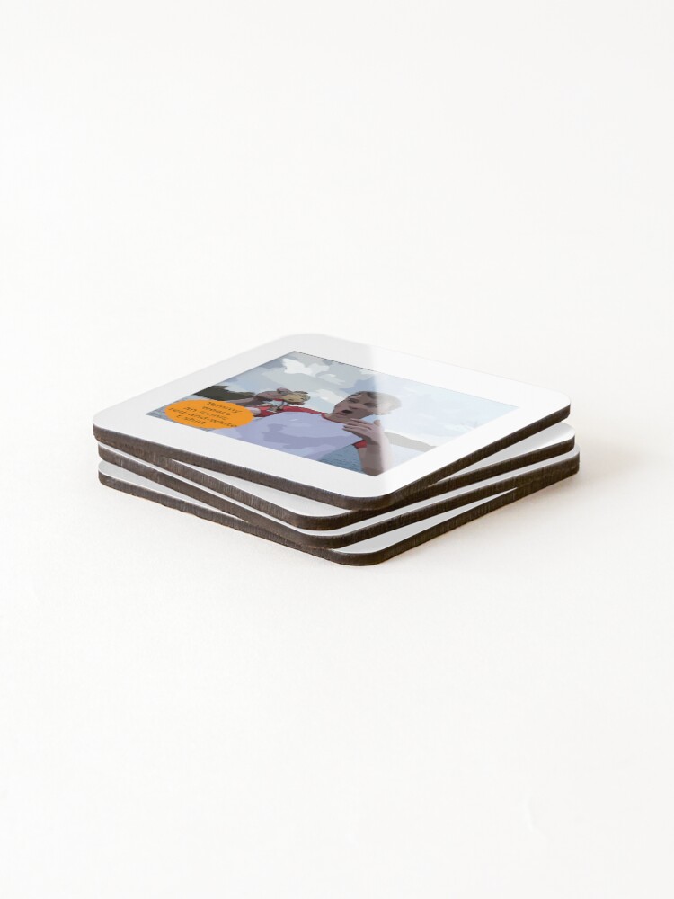 Thumbnail 4 of 5, Coasters (Set of 4), Tommy Innit designed and sold by FitCustom.