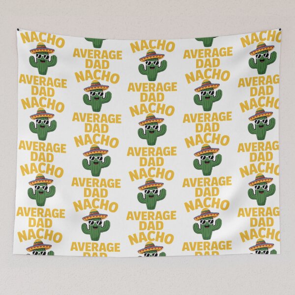 Item preview, Nacho Average Dad Funny Father Joke Vintage Cinco De Mayo designed and sold by tamimrhinehart.