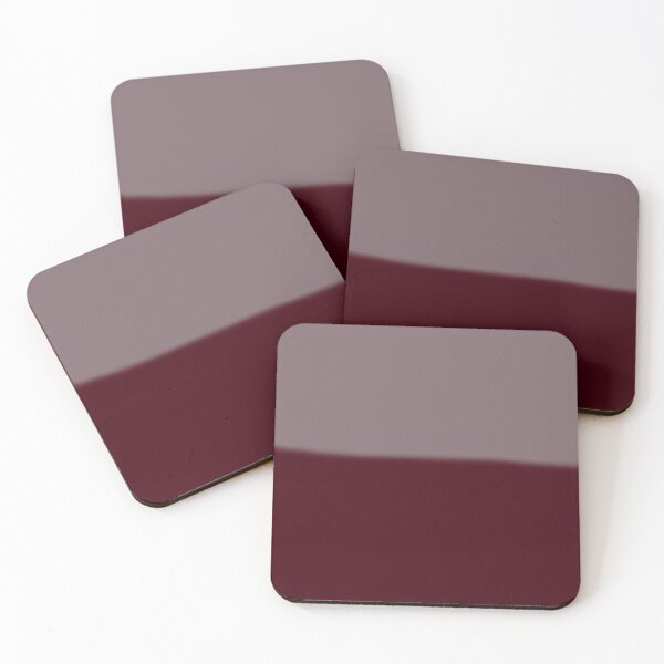 Item preview,  Dusty Mauve and Deep Burgundy Soft Color Block designed and sold by pluielegere.