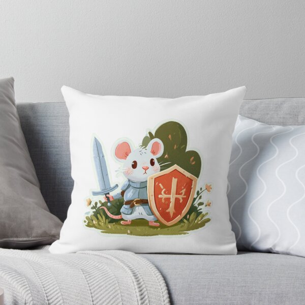 Item preview, Cute Mouse Knight Warrior Fantasy RPG Design designed and sold by NicolasGlowArt.