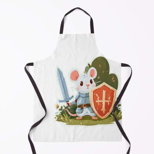 Item preview, Cute Mouse Knight Warrior Fantasy RPG Design designed and sold by NicolasGlowArt.