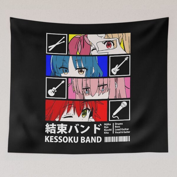 Aperçu de l'œuvre Composition du groupe Kessoku créée et vendue par LeeBuckridge47.