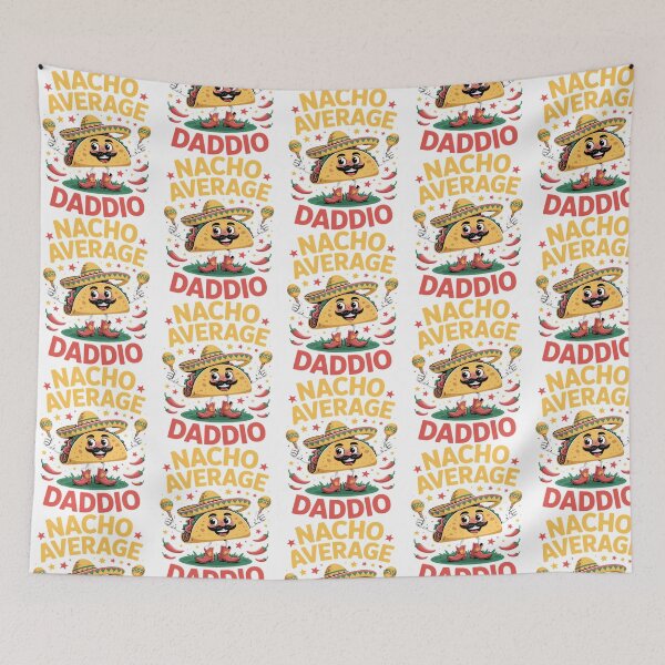 Item preview, Nacho Average Daddio Mexican Grandpa Cinco De Mayo Funny designed and sold by tamimrhinehart.