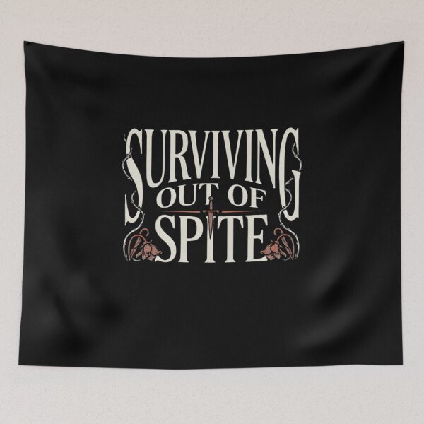 Item preview, Surviving Out of Spite - gothic flower 2 designed and sold by FloraVulpes.