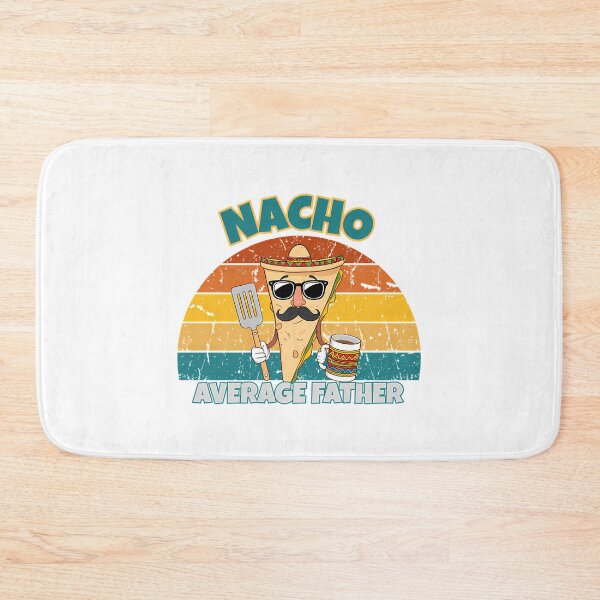 Item preview, Nacho Average Father Funny Dad Shirt Retro Sunset designed and sold by tamimrhinehart.
