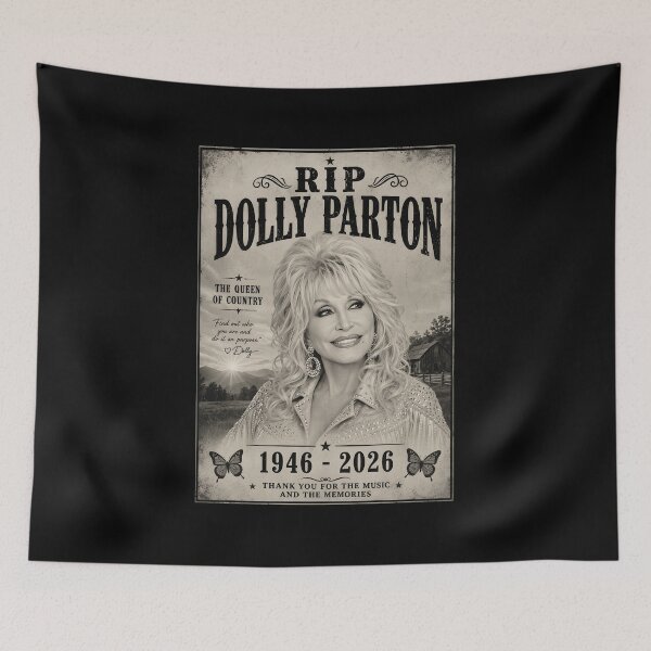Item preview, 1946 2026 Country Music Queen Memorial Tribute Vintage Portrait Graphic designed and sold by MaremmaStudio.