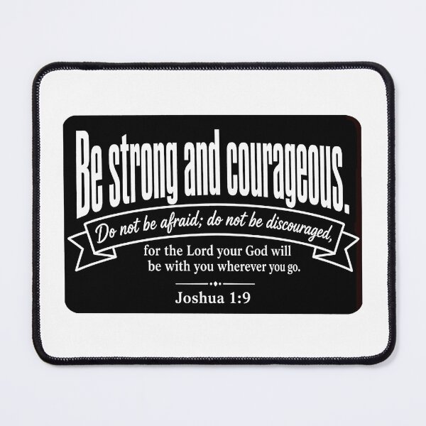 Item preview, Joshua 1:9 Be Strong and Courageous designed and sold by plushism.