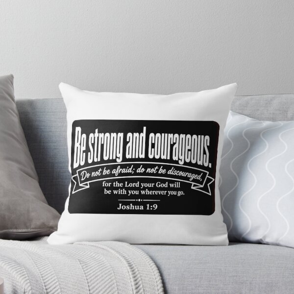 Item preview, Joshua 1:9 Be Strong and Courageous  designed and sold by plushism.