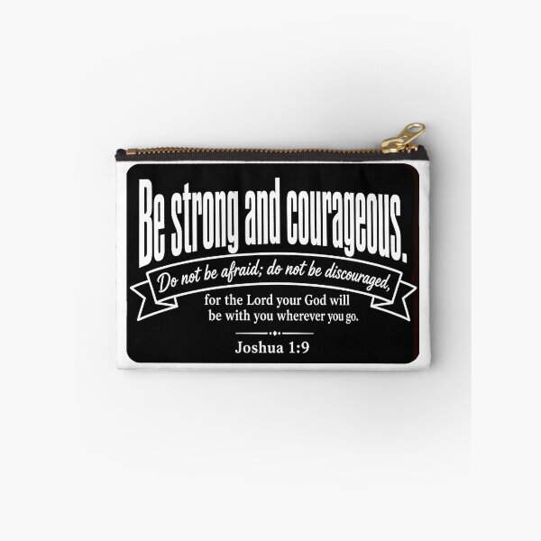 Item preview, Joshua 1:9 Be Strong and Courageous  designed and sold by plushism.