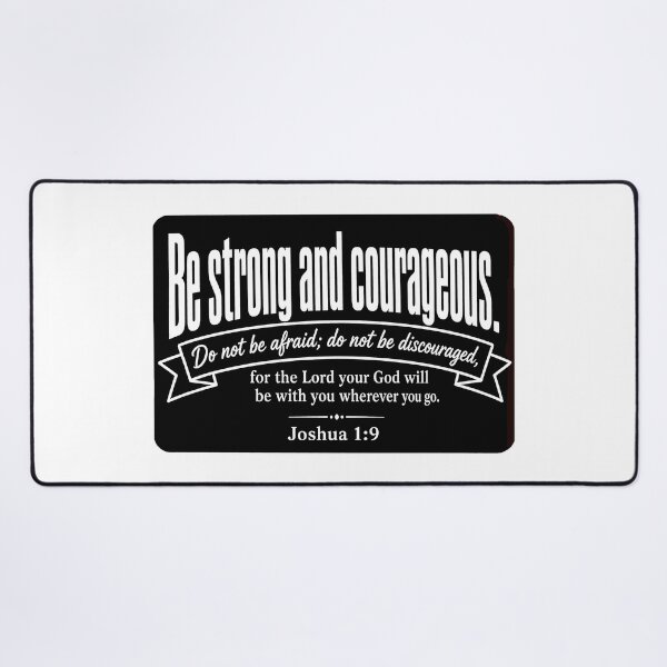 Item preview, Joshua 1:9 Be Strong and Courageous designed and sold by plushism.