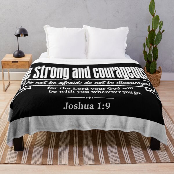 Item preview, Joshua 1:9 Be Strong and Courageous  designed and sold by plushism.