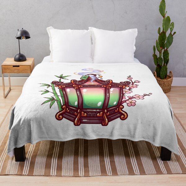 Item preview, Sakura Bamboo Lantern designed and sold by LunaGlow Studio.