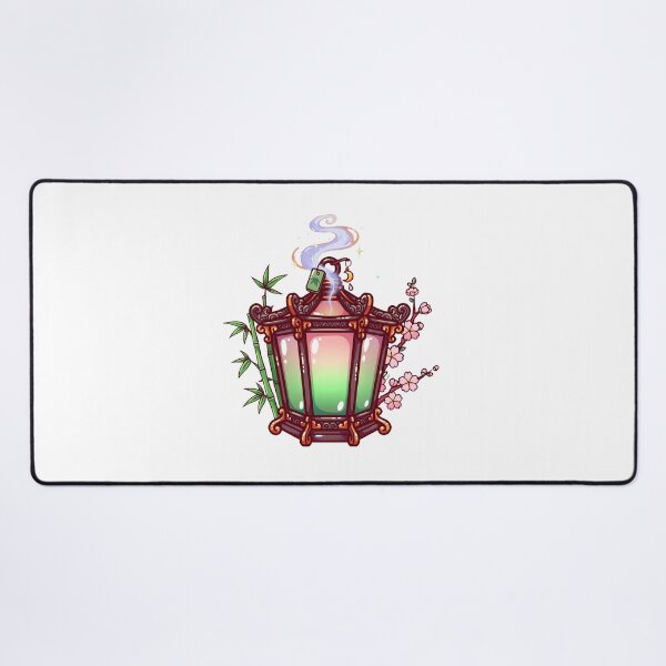 Item preview, Sakura Bamboo Lantern designed and sold by LunaGlow Studio.