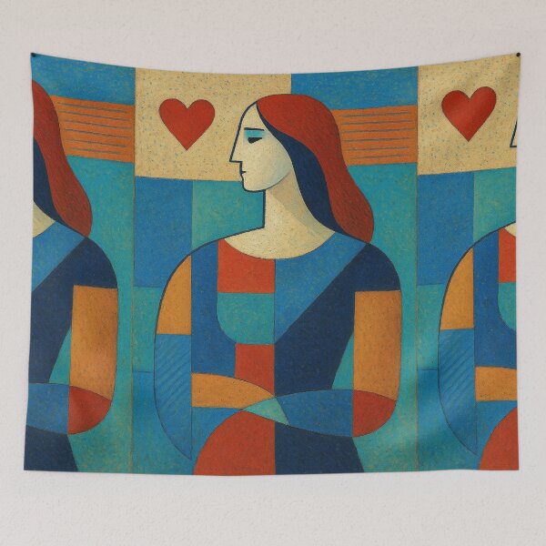Item preview, Queen of Hearts illustration – Red Queen Wonderland Artwork designed and sold by GalleryKauffeld.