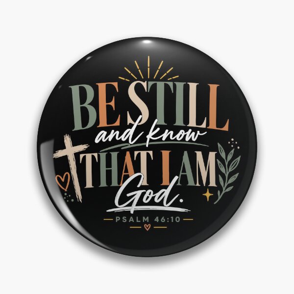Item preview, Be Still And Know Psalm 46 10 designed and sold by milomatchart.