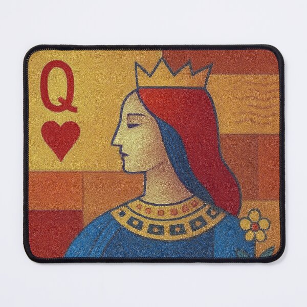 Item preview, Queen of Hearts illustration – Alice in Wonderland Fantasy Art designed and sold by GalleryKauffeld.