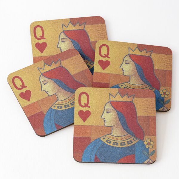 Item preview, Queen of Hearts illustration – Alice in Wonderland Fantasy Art designed and sold by GalleryKauffeld.