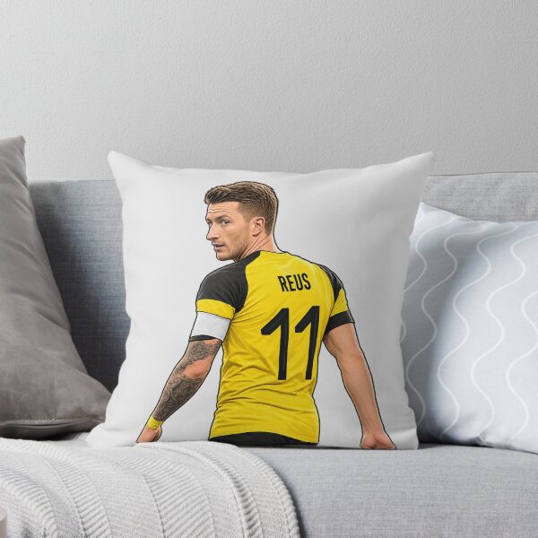 Aperçu de l'œuvre Marco Reus Noir Jaune 11 créée et vendue par VRedBaller.