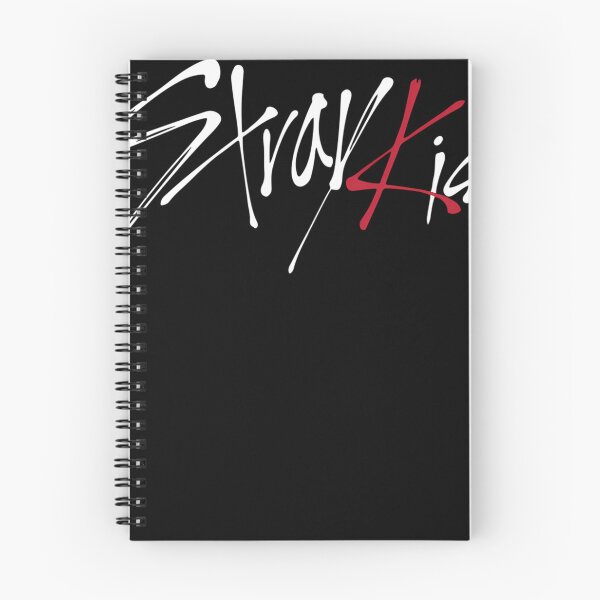 Item preview, KPop White Red Script Hand Lettering designed and sold by MaddisonHale.