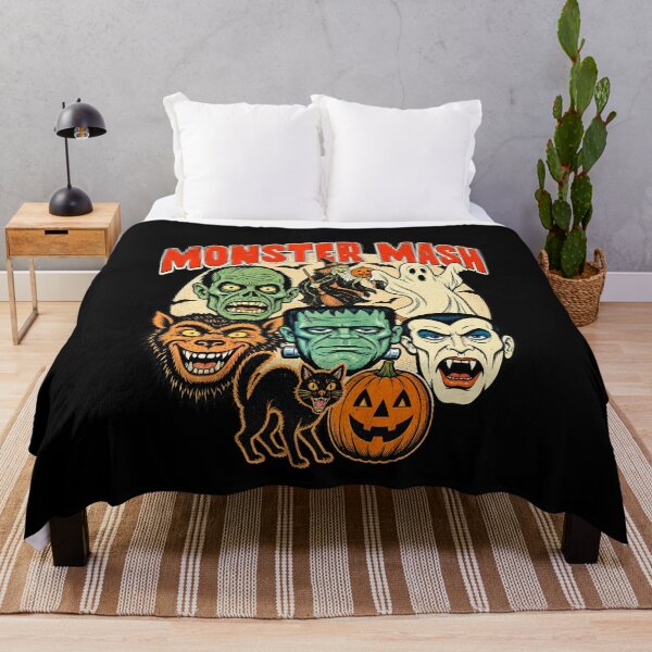 Item preview, Retro Funny Monster Mash Ghost Witchy Vampire Halloween designed and sold by ArunikaVelora.