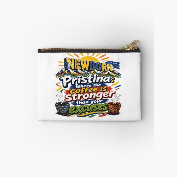 Item preview, Pristina Coffee Stronger Than Your Excuses - Kosovo NEWBORN T-Shirt designed and sold by Sushikidsntoddlers.