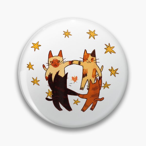 Artikelvorschau, Retro Vintage 90er Cottagecore Katzen Tanzende Kätzchenliebhaber entworfen und verkauft von DuduMissing.
