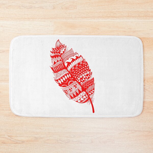 Item preview, Tribal Feather (Red) By The Tribal Korner designed and sold by rockwell-chiek.