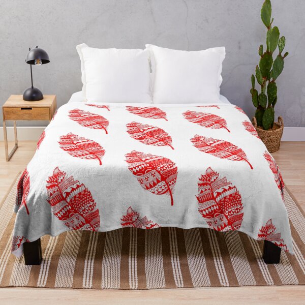Item preview, Tribal Feather (Red) By The Tribal Korner designed and sold by rockwell-chiek.