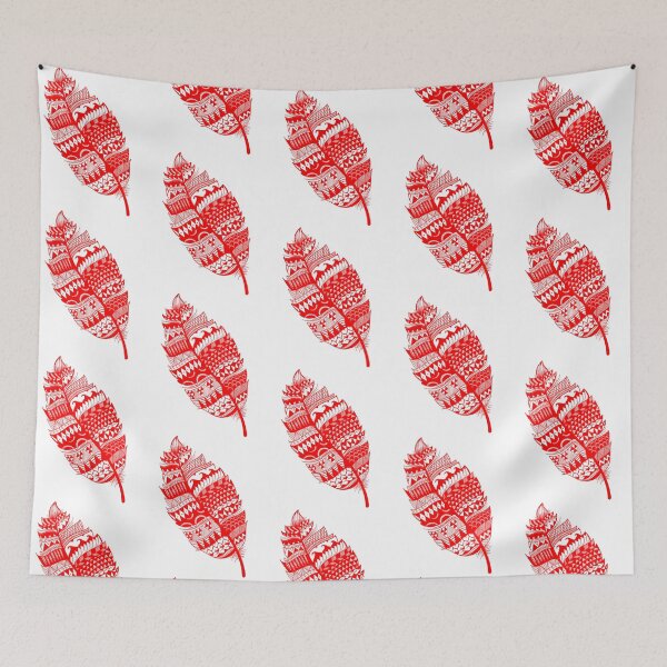 Item preview, Tribal Feather (Red) By The Tribal Korner designed and sold by rockwell-chiek.