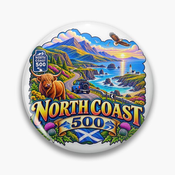 Item preview, North Coast 500 – Scotland Road Trip & Coastal Adventure designed and sold by ChicClicker.