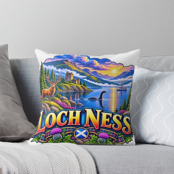 Item preview, Loch Ness Scotland – Nessie, Highlands & Legendary Lake designed and sold by ChicClicker.