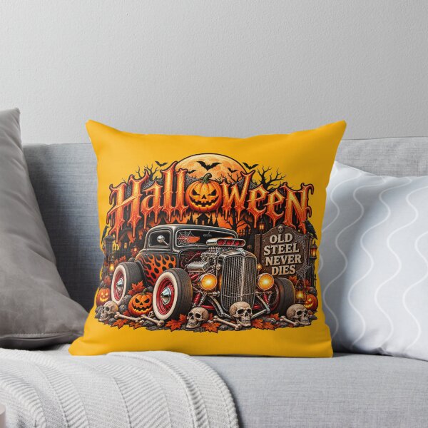 Item preview, Halloween Hot Rod Never Dies designed and sold by Retro Arabica.