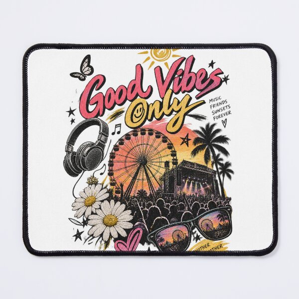 Item preview, Good Vibes Only Festival | Music Festival Summer Graphic  designed and sold by EdgeSphere.