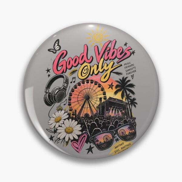 Item preview, Good Vibes Only Festival | Music Festival Summer Graphic  designed and sold by EdgeSphere.