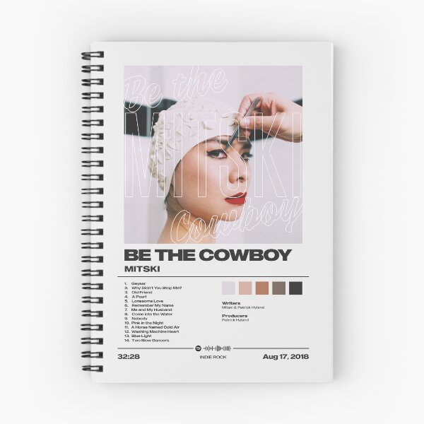 Item preview, Be the Cowboy by Mitski Album Poster designed and sold by FourthWall Prints.