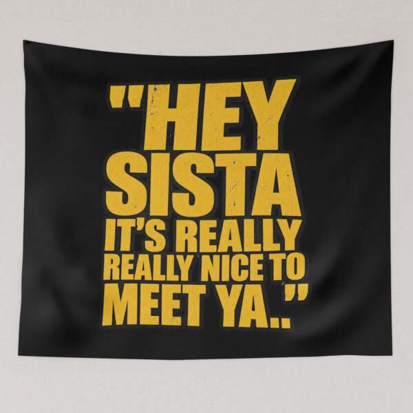 Item preview, Hey Sista Its Really Nice to Meet Ya retro vintage vibes designed and sold by orvnealar.