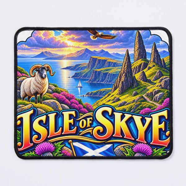 Item preview, Isle of Skye – Old Man of Storr & Scottish Island Travel Art designed and sold by ChicClicker.